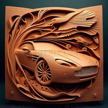 3D model Aston Martin Virage (STL)
